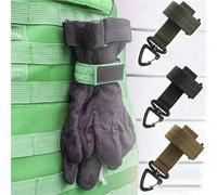 Crochet À Gants, Clip De Sécurité De Travail en Nylon Polyvalent, Corde d'escalade en Plein Air, Camping Suspendu(Brown)