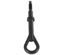 Crochet à œillet de remorquage (674414, 9634882780), 1 lot d'attelage de remorque en métal noir pour C2/C3/1007/206/207, accessoire de remorquage robuste de rechange direct pour voitures et camions