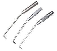 Crochet à main pour étage de chantier de construction Outil de fixation de fil de barre en acier avec fer chromé pour une utilisation dans la construction (A)