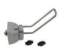 Crochet à outils FX 17/57-24, 96 x 85 x 40, en plastique / acier inoxydable / acier inoxydable, nu, gris