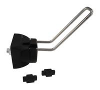 Crochet à outils FX 17/57-24, 96 x 85 x 40, en plastique / acier inoxydable, nu, noir