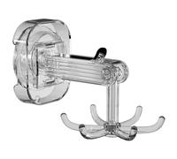 Crochet à six griffes - Crochet à ventouse rotatif à 360 degrés avec 6 griffes, organisateur de douche polyvalent et crochets d'armoire, accessoires de cuisine parfaits pour salle de bain, cuisine et
