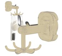 Crochet à six griffes, crochet rotatif à 360 degrés pour ustensiles de cuisine avec 6 griffes, crochet d'armoire pour cuisine, salle de bain et placard, rangement de salle de bain, crochet de cuisine