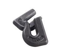 VEVOR Crochet de Godet de Tracteur, 9,52 mm, Crochet à souder Robuste en Acier forgé G70, Lot de 6, Crochet de remorquage soudable Compatible, pour Grue, palan à chaîne, Chariot élévateur, 6803,88 kg