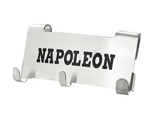 Crochet à ustensiles pour Napoleon Rodeo et autres barbecues ronds