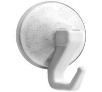 Crochet à ventouse articulé - blanc - 42 mm - lot de 2