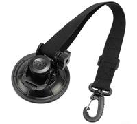 Crochet à ventouse de toit de voiture en silicone avec rotation à 360 °, sangle réglable de 43,5 à 60 cm pour tente de camping, équipement coupe-vent, étanche, installation rapide pour accessoires
