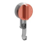 Crochet à ventouse haute performance - Porte-serviettes avec poignée solide pour surfaces lisses - Support mural amovible pour salle de bain, carrelage de douche, miroir, outils de cuisine, pas