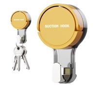 Crochet à ventouse pour la douche | Crochet d'aspiration réutilisable puissant | Porte-serviettes de cuisine amovible et étanche pour salle de bain, fenêtre, couronnes, accessoires de douche, crochets