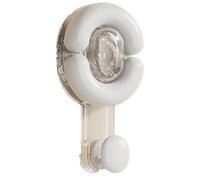 Crochet à ventouse pour salle de bain, crochet à ventouse de douche - Crochet à vêtements sans perforation à suspendre, porte-serviettes réutilisable multifonction, crochets pratiques avec une forte