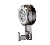 Crochet à ventouse solide et fiable, rotation à 360 degrés pour une organisation personnalisée dans n'importe quelle pièce (gris)