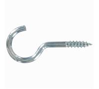 Crochet acier zingué - 5x40mm - lot de 3