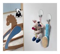 Metaltex Crochets adhésifs Lilliput Inox résistants à l'humidité Lot de 4
