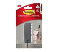 Crochet adhésif métal Command noir 1.3 kg