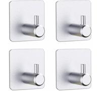 Crochet Adhesif Mural 4 Pièces, Accroche Tableau Sans Percer Crochet Mural, Crochet Adhesif Patere Murale, Command 3M Crochet[q521]