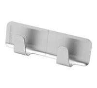 Crochet adhésif mural double rectangulaire Fackelmann Tecno