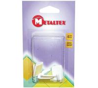 Crochet adhésif - petit modèle - lot de 4