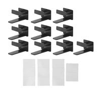 Crochet adhésif sans poinçon, porte-chapeau mural, pour Salon de beauté, maison, support de cintre pour sac à chapeau fort et collant