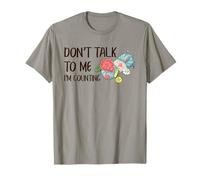 Crochet Amusant Don't Talk I'm Counting Crochet T-Shirt