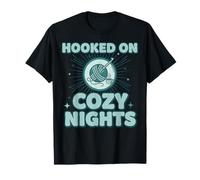 Crochet Amusant pour Les Amateurs de Crochet Hoked on Cozy Nights T-Shirt