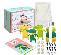 Crochet Animal Kit Knitting Crochet Kits Cartoon Crochet Kits Crocodile Crochet Kit Crocheting Kits Crochet Kit With Tutorials Crochet Animal Craft Kit Kids Crochet Art Kit Home Decor Crochet Kit