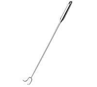 Crochet Argenté Multifonction en Acier Inoxydable de Barbecue pour Viande | Crochet Viande, la Cuisine et Camping, Organisation des Aliments, Usage Polyvalent