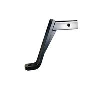 Crochet attelage, Remorque 9inch Drop Bar de remorquage de remorquage bar Boule Montage de la balle Hatch Trailer Car RV Pièces de bateau Accessoires