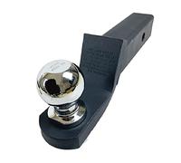 Crochet attelage, Trailer de remorque en acier Boule de montage à billes avec broche et clips convient à un bateau de 2 pouces for bateaux récepteur Rv Pièces & Accessoires(With 2 Inch Ball)