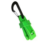 Crochet Auvent Camping Car 2/6/12/24 PCS Grand Tache de Tente auvent à Coupe-Vent Securing Boucle Clip avec Porte-mangueuse Crochet Crochet Pince de Corde à Vent pour Camping en Plein air(Green 24PC)