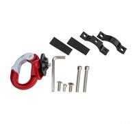 Crochet avant pour trottinette Xiaomi M365 Pro - Crochet compact en alliage d'aluminium qui se fixe solidement à la zone de la potence du guidon (rouge)