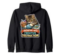 Crochet avec Creative Obstruction Cat Lover Sweat à Capuche