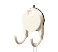Crochet avec ventouse pour douche | Extensible et réutilisable - Crochet de sac amovible pour serviettes, manteaux, chapeaux, sacs et peignoirs | Portes en verre extensibles réutilisables carreaux de