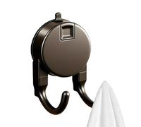 Crochet avec ventouse pour douche | Extensible et réutilisable - Crochet de sac amovible pour serviettes, manteaux, chapeaux, sacs et peignoirs | Portes en verre extensibles réutilisables carreaux de