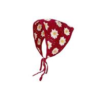 Crochet Bandana Printemps et été doux mignon fait à la main | Crochet Triangle Creux Bandeau Serviette Femmes Littéraire Photo Écharpe De Cheveux(Color19)