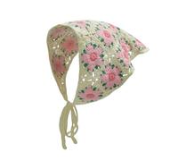 Crochet Bandanas for Women, Knit Flower Head Scarf, Sun Protection Hair Bands, Breathable Lightweight Design, Versatile Fashion Accessories, Ideal to Women Girls Outdoor Casual Wear