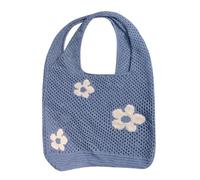 Crochet Beach Bag, Handmade Crochet, Knitted Boho Soft Cotton Reusable | 23.62x14.96x0.39IN Knitted Bag for Summer Beach Women, Chic and comfortable