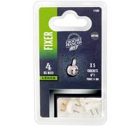 Crochet béton N°1 - Suédois - pointes 11 mm - lot de 5