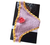 Crochet Bookmark Set, Bikini Shape Reading, Marker System Handmade Book Page Holder Kit, Creative Novelty Page Saver Accessory, Study School Library Dorm Home Use Reading Gift