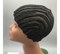 Crochet Braids Cap Noir Tressing Pour Femmes Cornrow Perruque Synthétique Capuchon Pour Fabrication de Perruques