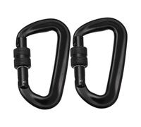 Crochet Carabiner Portable, Attache Camping Solide, Aluminium