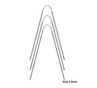 Crochet Circulaire Ogo Grossier En Acier Inoxydable Pour Chandails,Lisse,Bricolage,Outils De Couture À La Main Pour Débutants,2mm-5mm,3 Pièces/Ensemble - Type 3.5mm