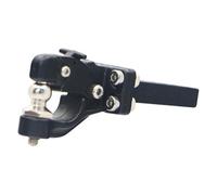 Crochet Crawler RC en métal - Coupleur Hitch en alliage, accessoire de shackle à boucle usinée | Hitch Trailer Hook Ball Buckle Link Component pour SCX6 1/6 RC Climbing Crawler