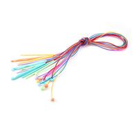 Crochet Crochets Set 40x11x2 ABS Plastique Afghan Tunisien Crochet Crochet Set Filaire Tapis Tissage Motif Aiguilles À Tricoter 12pcs