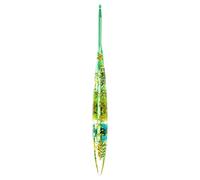 Crochet Cruchet, manipulez une aiguille au crochet paur las chapeaux, ces aiguilles ergonomiques avec des poignées de résine florale, dys outils xe tricot pour lus débutants, lis femmes, los adultes,