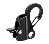 Crochet d'ancrage Coulissant | Système d'ancrage sans Nœud | Attaches Rapides Réglables en Acier Inoxydable pour Pêche Bateau Kayak Camping Bagage