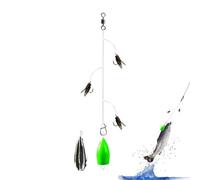 Crochet d'appâts d'attracteur de pêche, Crochets de pêche à Appâts de | Anglers de poissons de pêche, des leurres de basse réalistes pour la déroute, le saumon, la truite