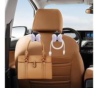 Crochet d'appui-tête pour siège auto, design en arche, multi-usages, épaisseur avec support de siège haut, accessoires de rangement stables et portables, support, pièces détachées pour véhicule