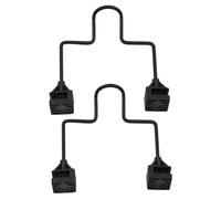 Crochet D'appui-tête pour Siège Auto,Lot de 2,Support Métallique Robuste pour Chapeau,Sac a Main,Vêtements,Manteaux et Sacs de Courses,Compatible avec les Sièges de Voitures,Camions et SUV