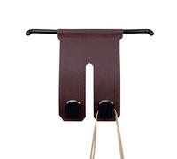 Crochet d'appui-tête pour siège de voiture en métal avec design à double tête - Support de téléphone - Organiseur de sac à main pour l'intérieur des voitures, camions, berlines, SUV, conducteurs