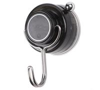 Crochet d'aspiration avancé avec une adhérence puissante, résistant à l'humidité et imperméable, crochet en forme de J pour une suspension facile et des articles de tomber (gris)